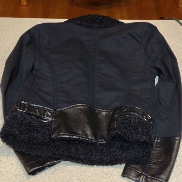 Rock & Republic Black Crop Jacket XS - Picture 4 of 8